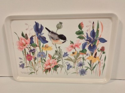 Vintage V. Pfeiffer County Garden Hard Plastic Tray Melamaster Great Britain M9