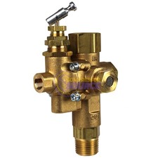 1/2" x 1/2" NPT Gas Air Compressor Unloader Check Valve Combo 145 - 175 PSI
