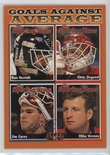 1996-97 Fleer Ron Hextall Chris Osgood Jim Carey Mike Vernon #144 HOF 0t2