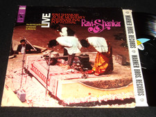 World Pacific LP  CLEAN RAVI SHANKAR At Monterey Pop Festival Gatefold STEREO