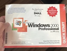 NEW Microsoft Windows 2000 Pro Reinstallation CD (Dell OEM, SP3, March 2002)