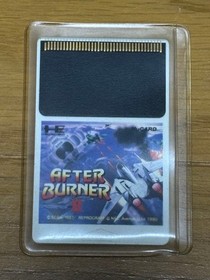 After Burner II for PC Engine Video Game Japan used
