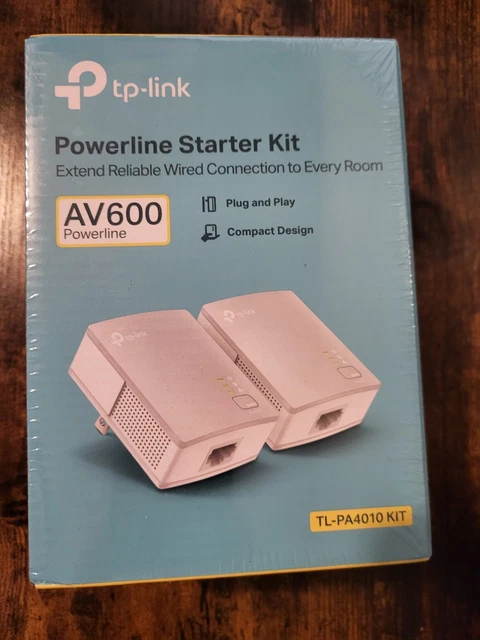 TP-Link AV600 Kit de démarrage de ligne électrique - blanc