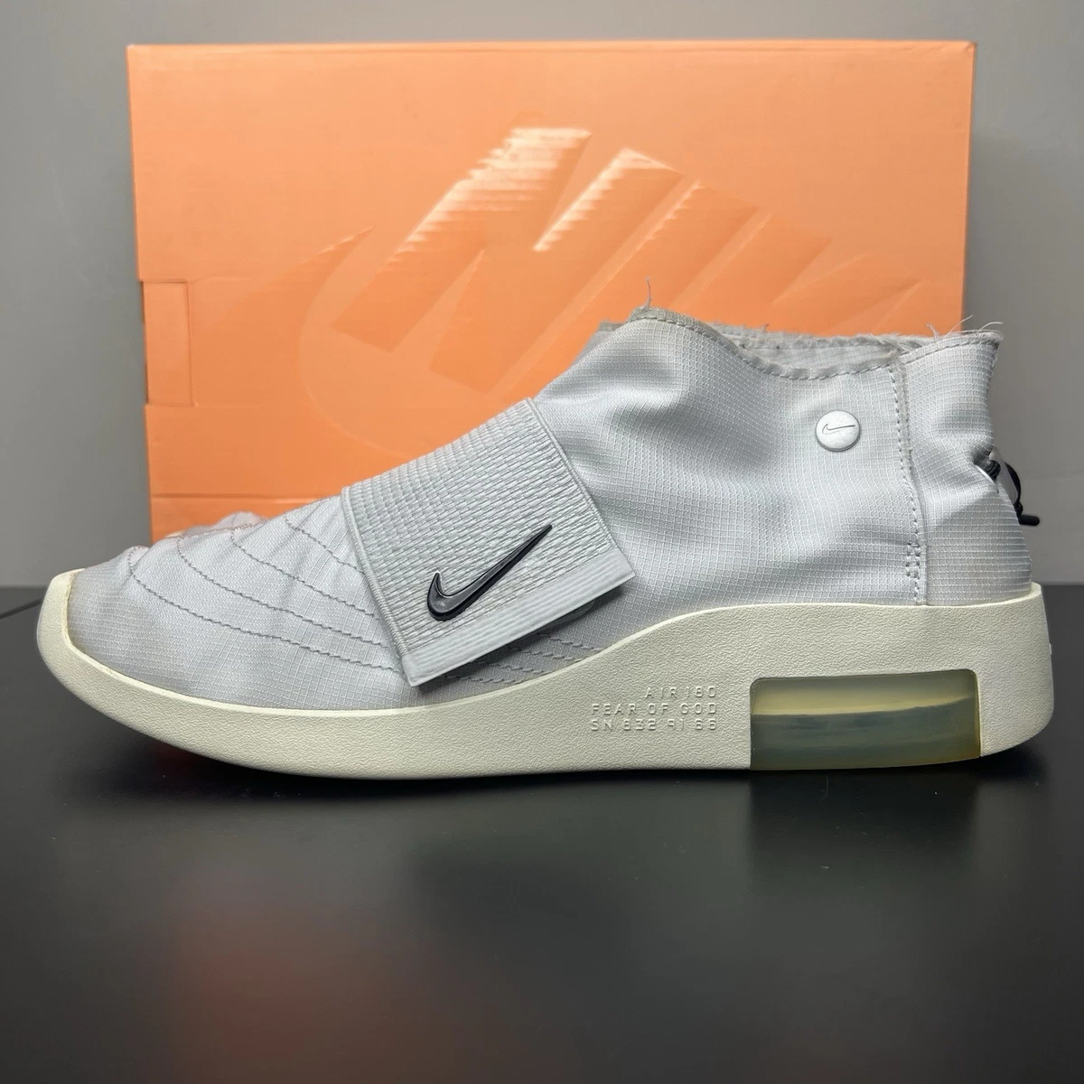 Nike Air Fear Of God Moc Pure Platinum | eBay display picture 1