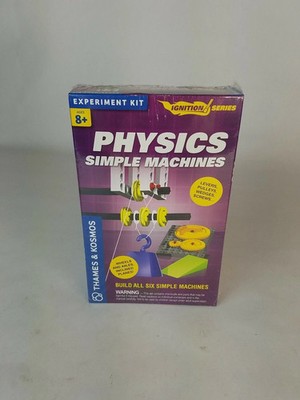 Thames Kosmos PHYSICS SIMPLE MACHINES Ignition Series Experiment Kit Open Box!!