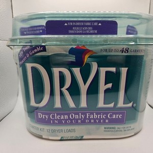 USED Dryel Original At Home Dry Cleaning Starter Kit