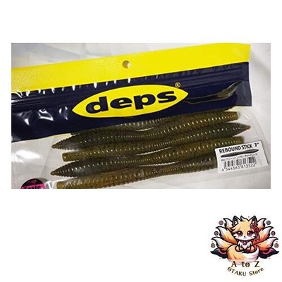NEW Deps Rebound Stick 7-inch #52 Green Pumpkin Chartreuse