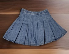American Eagle Women s NWT Micro Pleated Denim Mini Skirt Pleated Y2K Rave Sz 00