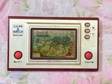 Nintendo Game & Watch Game Watch Octopus Handheld Testé Fonctionne Rétro...
