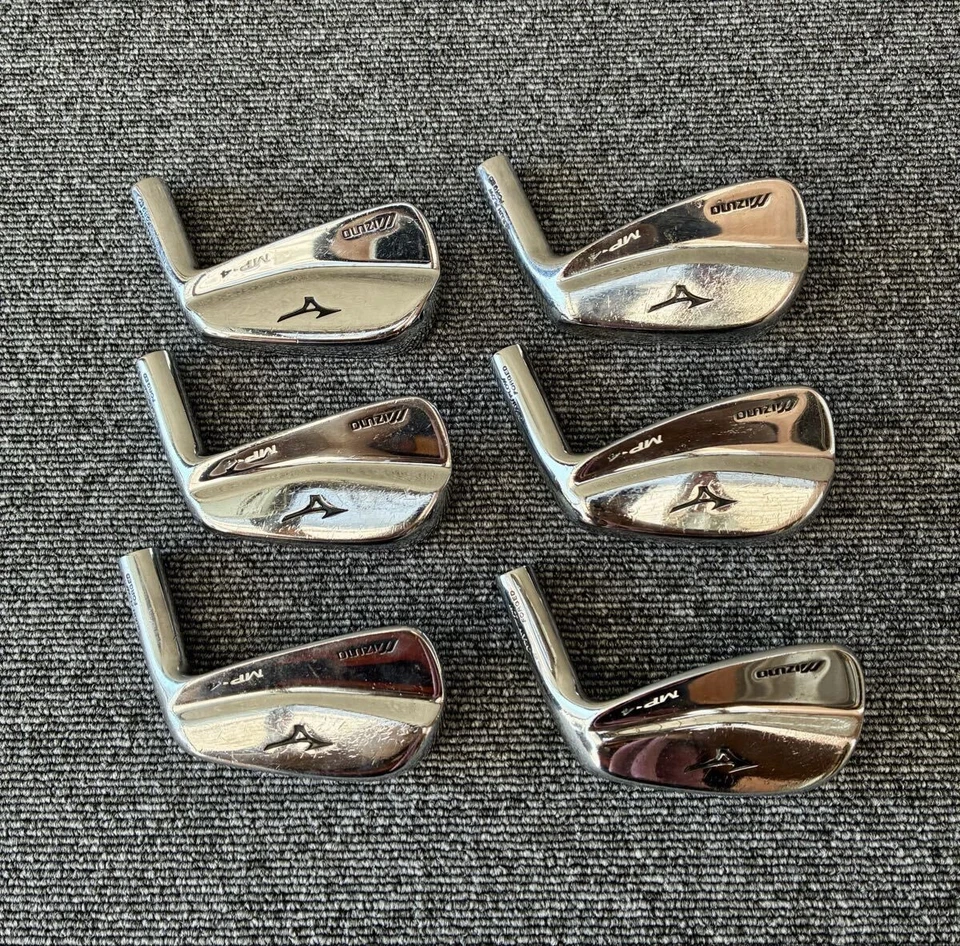 Mizuno MP-4 Iron Head 5-PW 6 Muscle Back Mild Iron Forged - Image 2 of 4