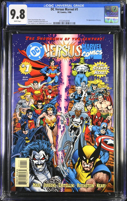 DC Versus Marvel #1 CGC 9.8  1st app Amalgam Universe & Access !!! 012226