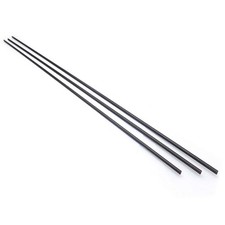 Carbon Fiber Rods 2mm Carbon Fiber Rods 400mmX2mm Carbon Fiber Rod for RC Air...