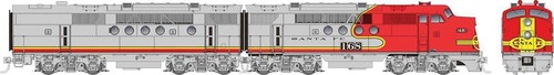 Juego Rapido 53001 HO EMD FT A-B - Estándar DC Santa Fe #158L, 158A Warbonnet | Condition: New