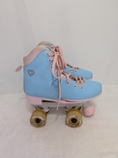 Circle Society Cotton Candy Adjustable Roller Skates Blue Pink Youth