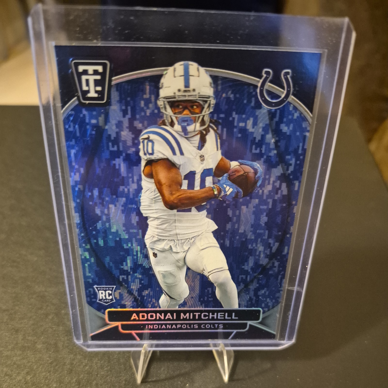 Panini 2024 Totally Certified Adonai Mitchell RC Blue Camo /50 #103 Colts