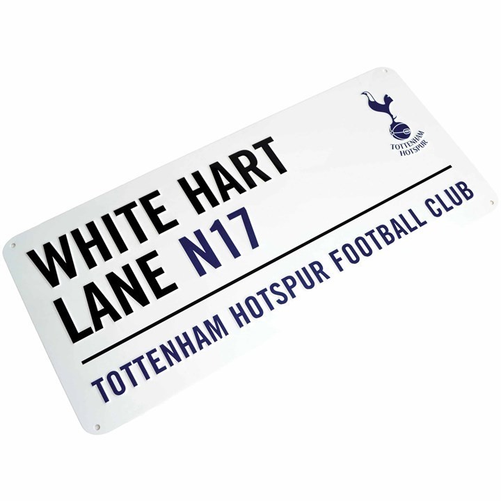 Official Tottenham Hotspur FC Spurs Metal Street Sign Brand new