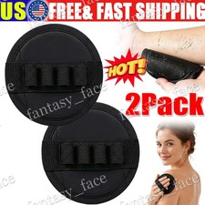 Exfoliating Body Scrubber Dead Skin Remover Rubber Shower Bath Scrub Pad Glove