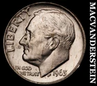 1963-D Silver Roosevelt Dime-Choice Gem BU Lustrous No Reserve #i2878