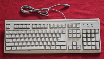 Vintage Mitsumi KFK-EA4SA Keyboard Model SA 104/105 PS/2 Retro PC Windows 98