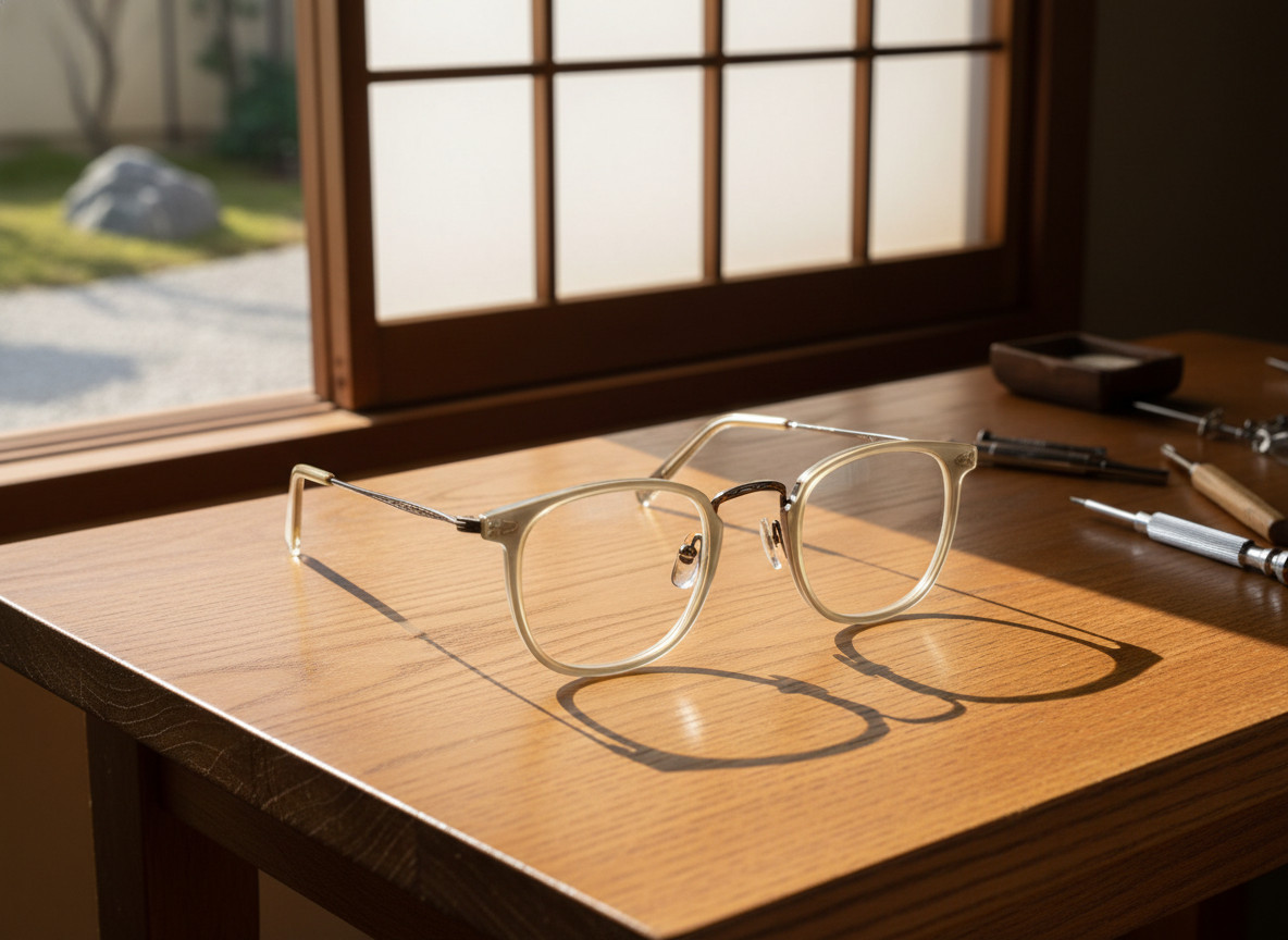 MASUNAGA EYEGLASSES Panto GMS 828 #13 46-22