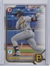 2022 Bowman 1st Edition #BPPF-56 Dariel Lopez Pittsburgh Pirates