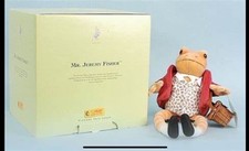 Steiff 354243 Beatrix Potter Mr. Jeremy Fisher limited 18 cm New Factory Sealed