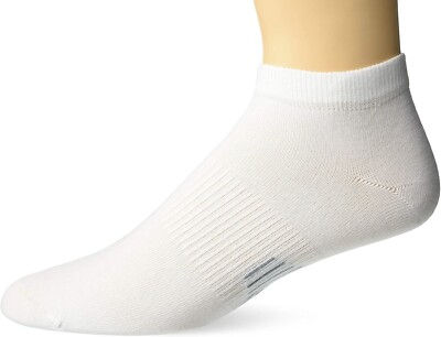 Wrightsock Unisex 245223 Ultra Thin Low Cut Socks White Size W 6.5-9 M 5-8
