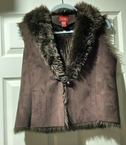 Valerie Stevens Fur Insulated Suede 