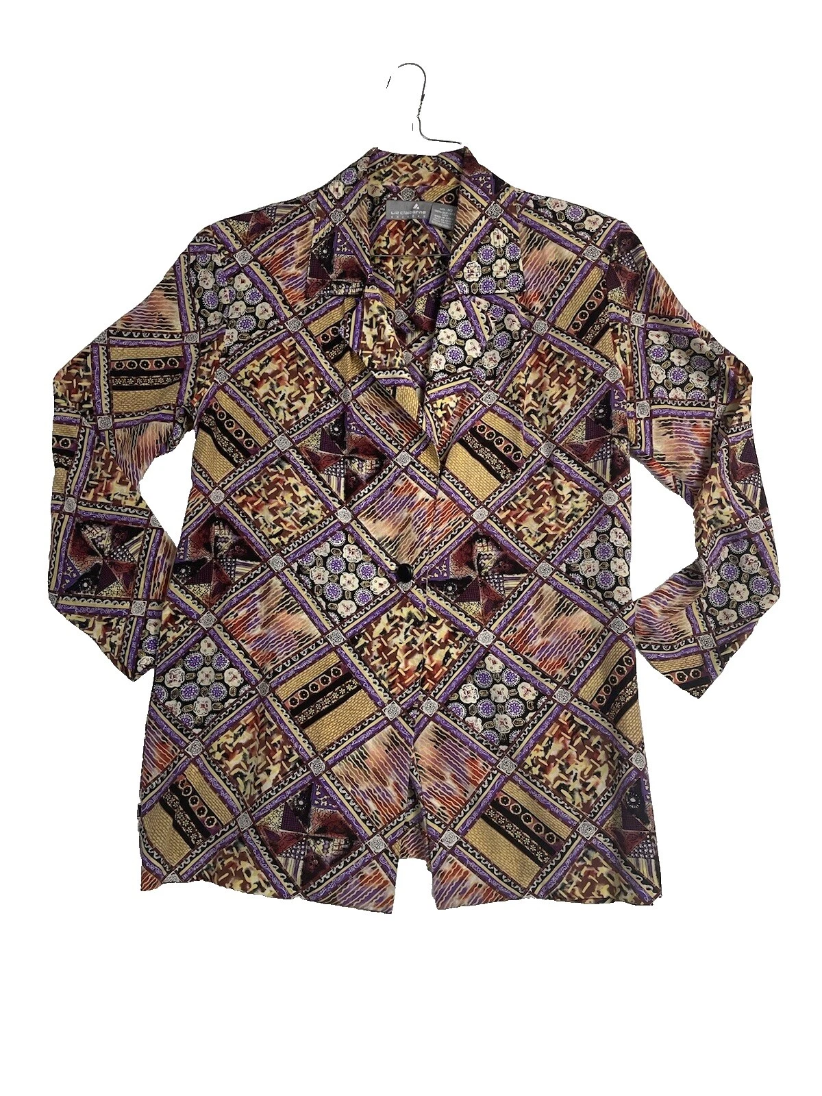 Liz Claiborne Mujer 100% seda ropa vintage 1980s para Mujer