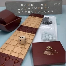 Rock Me Archimedes Balance Strategy Puzzle Game Marbles Brain Workshop New NoBox