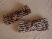 Fasce invernali scaldanti per capelli, fatte a mano