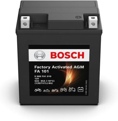 Motorradbatterie 12V 6Ah 100A Gel Bosch 0 986 FA1 010 EINSATZBEREIT YTX7L-BS sla