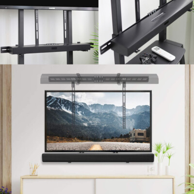 Samsung Soundbar Above Tv Mount With Soundbar Shelf Heavy Duty