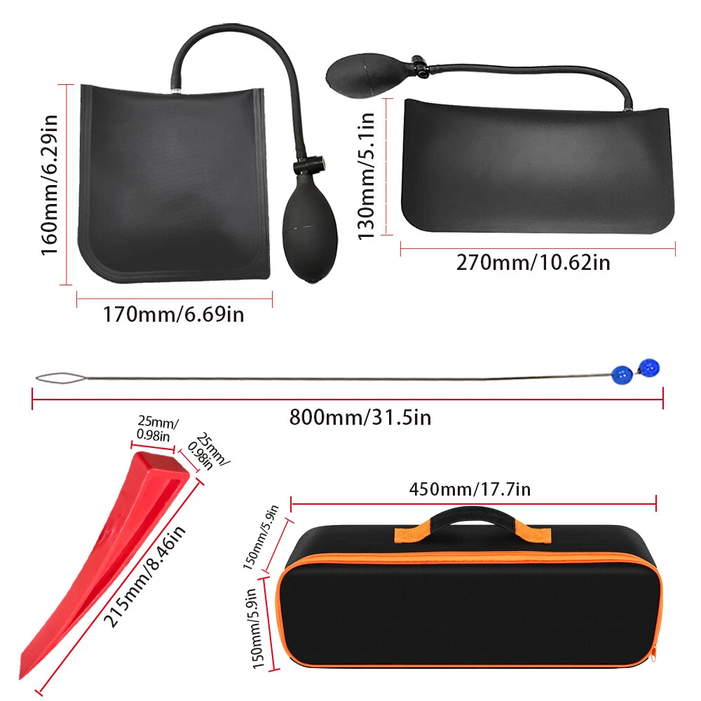22PCS Emergency Auto Tool Window Door Car Dent Repair Universal Tool Kits 22PCS Emergency Auto Tool Window Door Car Dent Repair Universal Tool Kits