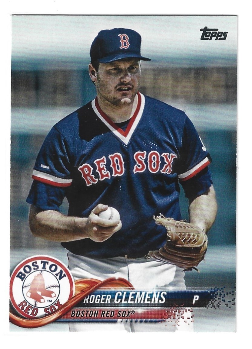 2018 TOPPS UPDATE SP VARIATION #US101 ROGER CLEMENS RED SOX  MINT L@@K