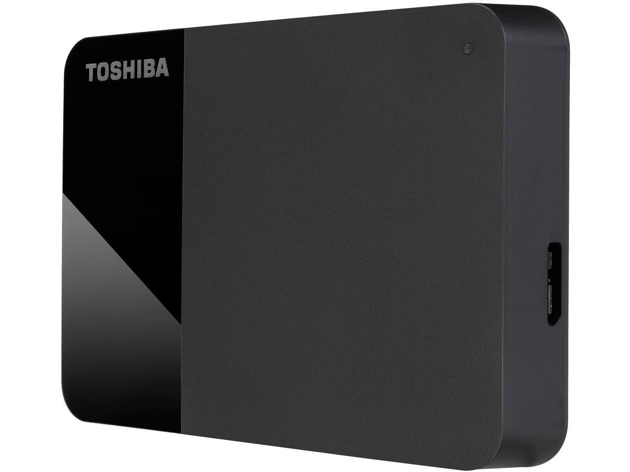 TOSHIBA 4TB Canvio Ready Portable Hard Drive USB 3.0 Model HDTP340XK3CA Black