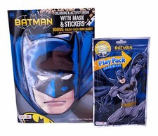 Batman Coloring Book and Drawing Book with Mask and Stickers