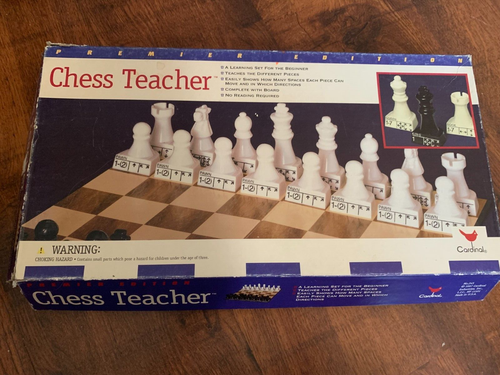 Cardinal Games Chess Teacher – Gioco Degli Scacchi Per Imparare Con Pezzi Istruttivi – Da 6 Anni - 5