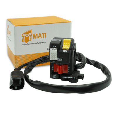 ATC Big Red Handlebar Switch Handlebar Switch Start/Kill/Stop/Headlight For Honda ATC250ES Big Red 250 1985-1987 | Left Side | Plug & Play | 1-Year Warranty Plug And Play Switch 1985 1987 - Foto 10