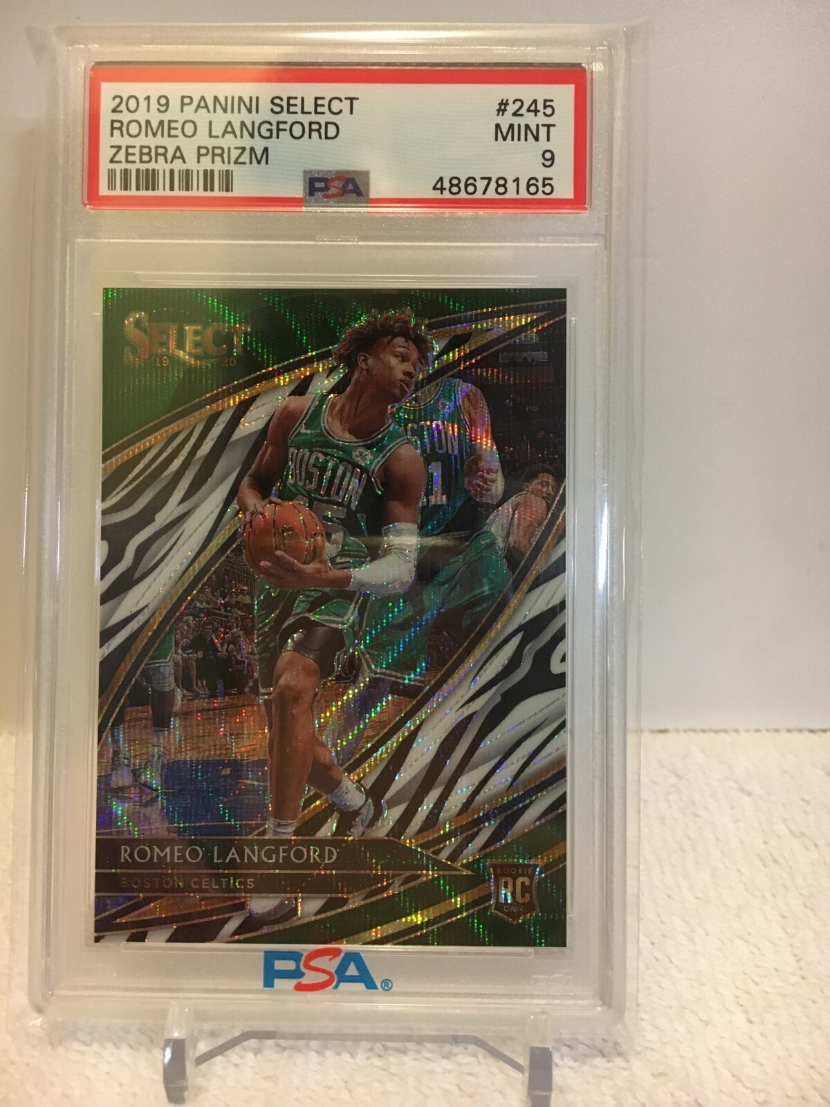ZEBRA PRIZM PSA 9