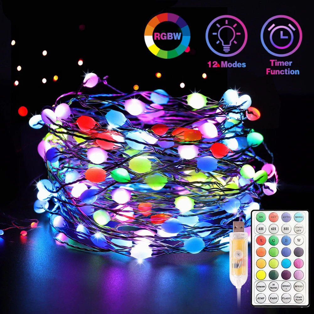 10M 20M WS2812B sk6812 LED Pixel Copper String Light Individually  Addressable 5V