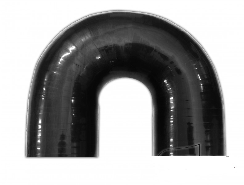 Manicotto Giunto Tubo Raccordo Hose CURVA 45° 63mm Silicone Manicotto Giunto Tubo Raccordo Hose CURVA 45° 63mm Silicone