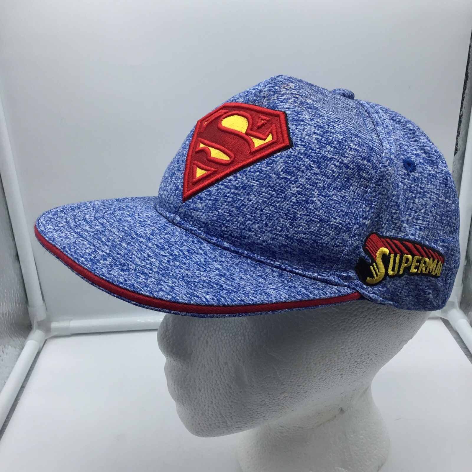SUPERMAN ADJUSTABLE SNAPBACK BASEBALL HAT/CAP HEA… - image 6