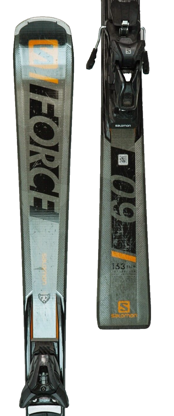 Sci Salomon S Force 9 Allmountain Carver 153cm + Z12 Modello 2020 (PE#152)