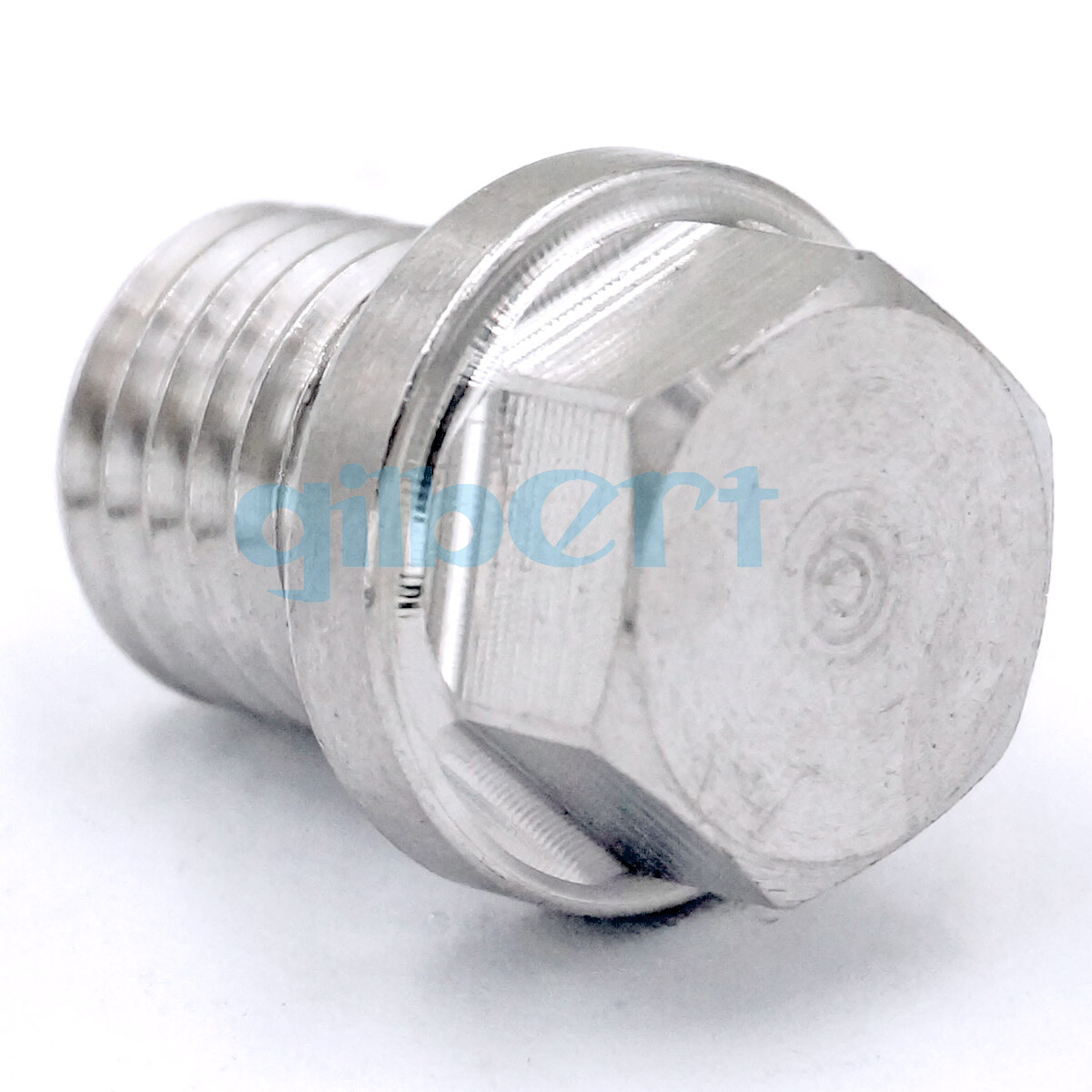 M10x1mm Male SS304 Stainless Steel Countersunk End With Flange