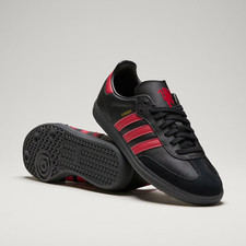 Adidas Football Samba Manchester United Shoes in Black/Mufc Red