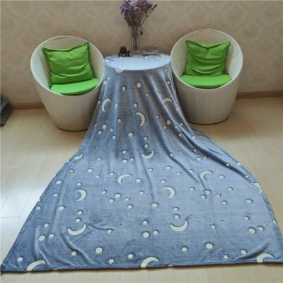 Loussiesd Coperta Pile Con Libellule – Motivo Floreale – 150x150 Cm – Morbida E Leggera - 2