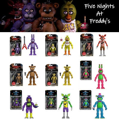 Boneco Five Nights At Freddy Withered Foxy Bonnie Springtrap