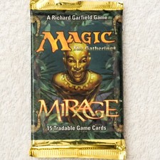 Magic: The Gathering Mirage Sealed Collectible Card Game Packs for