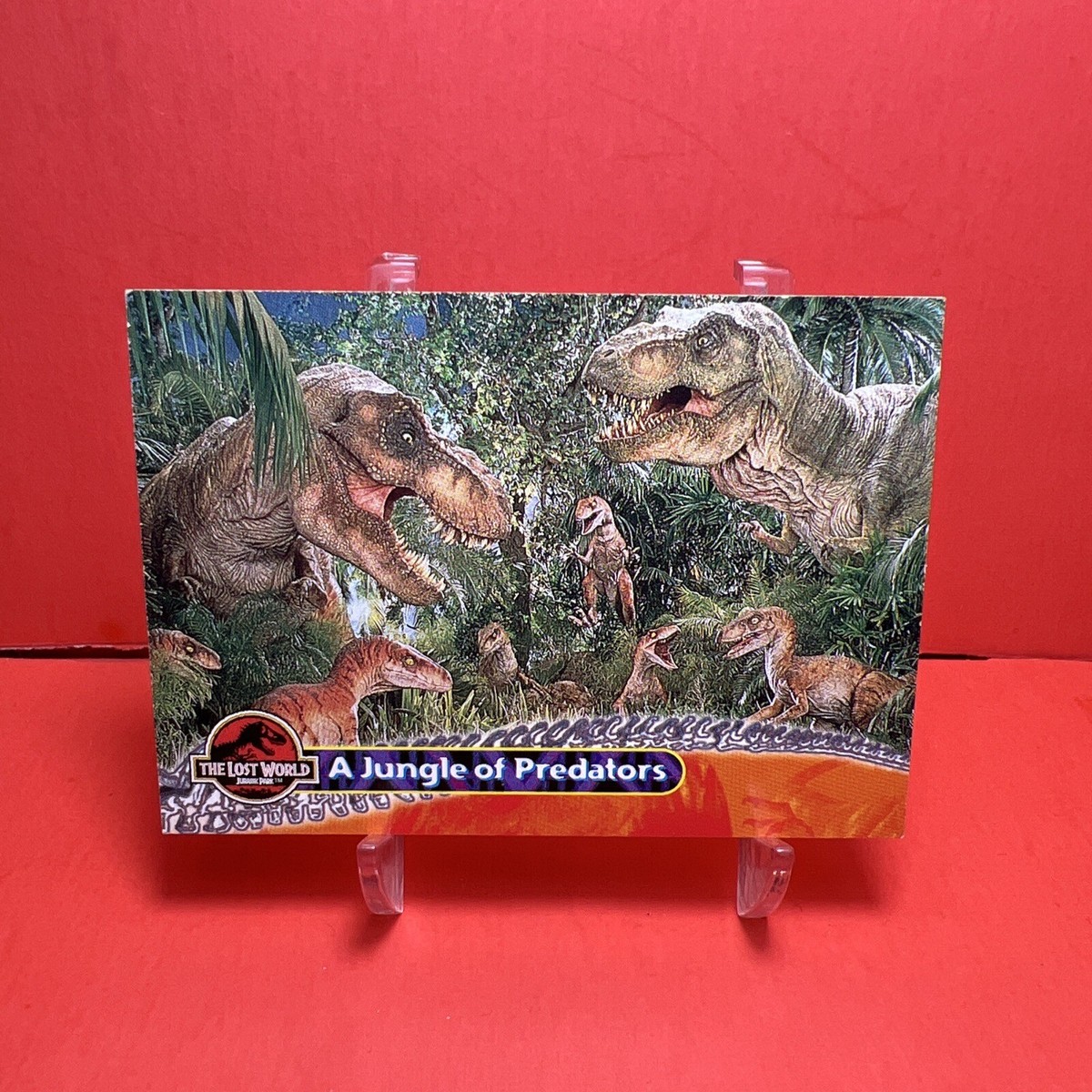 1997 Topps Jurassic Park The Lost World A Jungle Of Predators #39